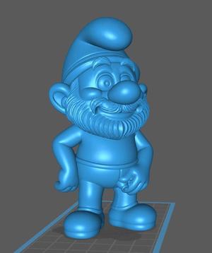 Le Grand Schtroumpf Manneken Pis