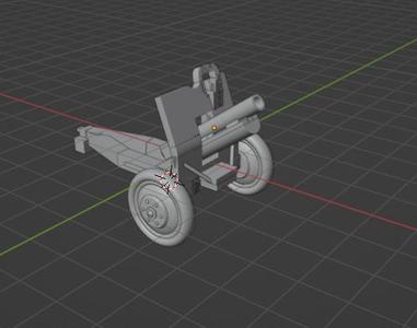 4.5 QF Howitzer 28mm