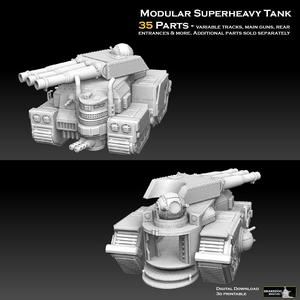Modular Superheavy Tank