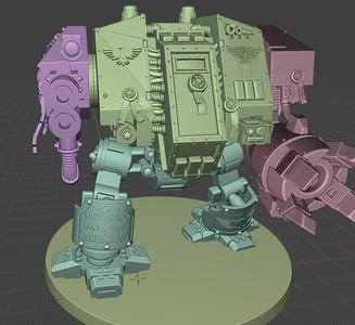 Boxy Entombed Old Man in Sarcophagus for the Empire, Naught of Dread, Water Space Men. Basic or Ravens of Blood version