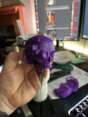 Servitor Skull Tape Measurer