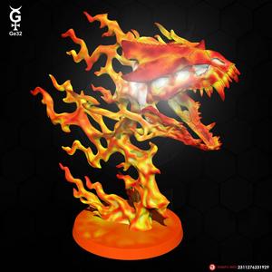 Burning CarnoSkull Spell
