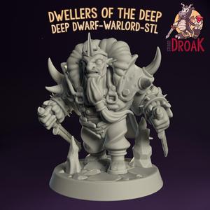 Deep Dwarf Warlord - Dwellers of the Deep