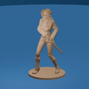 Swashbuckling Pirate Girl