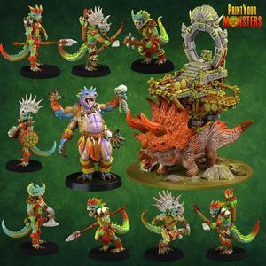 Vol.02-LIZARDMEN PACK (PrintYourMonsters)