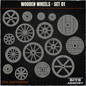 Wooden Wheels - Set 1