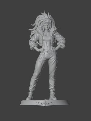 League of Legends Akali KDA Prestige (Enhanced Design)