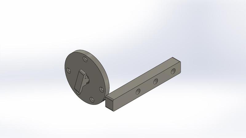 Printable Keyed Dead Bolt- Javeron 3D