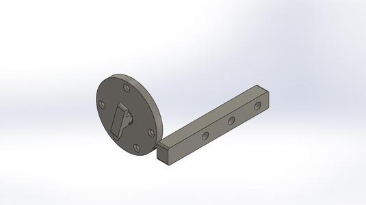 Printable Keyed Dead Bolt- Javeron 3D