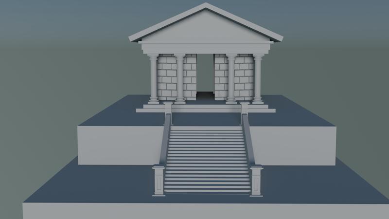 3D Reconstruction of the Temple of Athena