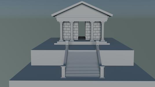3D Reconstruction of the Temple of Athena