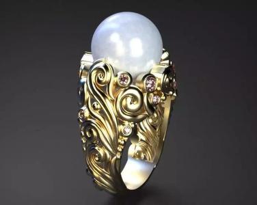 Pearls ring