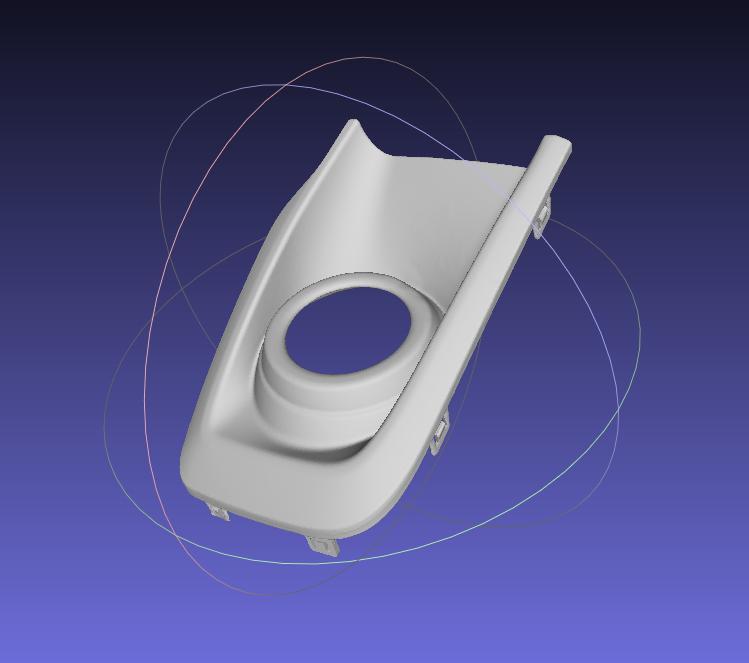 Fiat Fullback fog cover