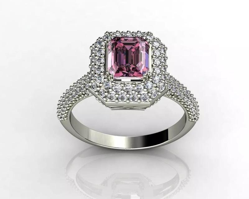 Pink Diamond Engagement Rings MRG Jewelers