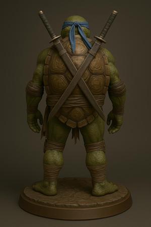 Leonardo – Teenage Mutant Ninja Turtles | Realistic 3D Printable Statue