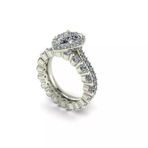 Pear Woman Wedding Ring