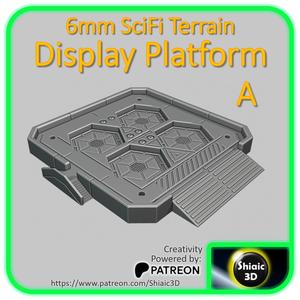 6mm SciFi Terrain - Display Platform A