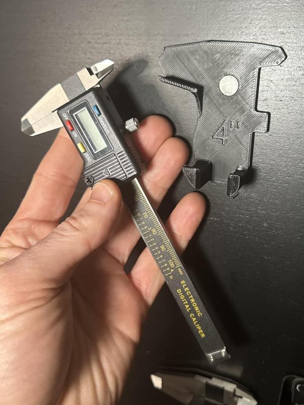 Perfect Wall Mount Holder for Pittsburgh 4in Digital Caliper