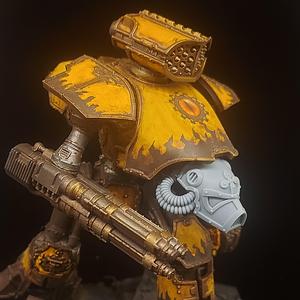 Reaper class medium battlebot alternative retro head - loyalist pack