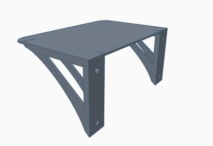 Minimalist DIY shelf