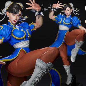 Chun li - D1 - 3D print STL