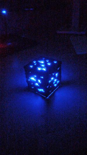 Minecraft block lamp