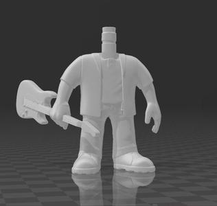 FUNKO POP MAN WITH GUITAR