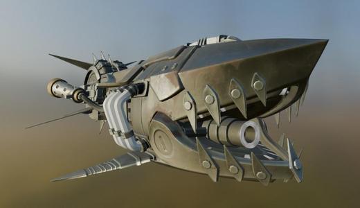 Megalodon glider