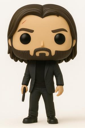 JOHN WICK FUNKO POP STYLE – STL Fan Art Model