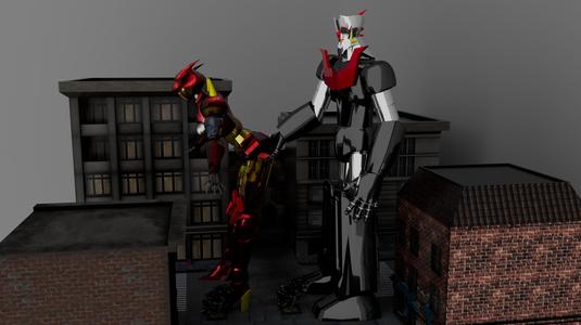 APHRODITE A IN COUPLE 2 MAZINGER Z FAN MADE
