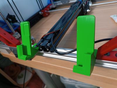 Soporte para telefono movil al perfil V-Slot