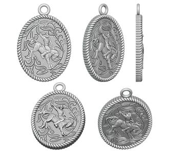 Wild West pendant