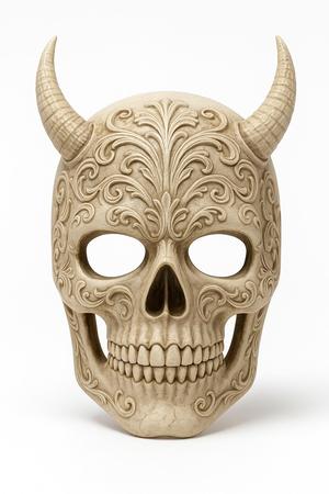 Venetian Mask with Horns