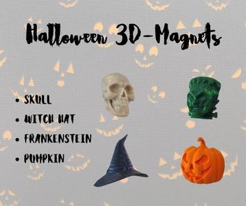 Halloween Magnets (set of 4)