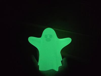 Glow in the dark ghost