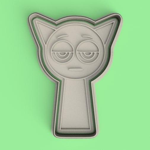 cutter + stamp sprunki gray / sprunki gray cutter + stamp