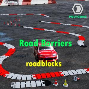 Road Barriers\ Roadblocks, Traffic Cones 1\10