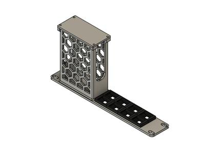 Unifi Fiber PSU 10-inch Rack Mount+ 8x keystone
