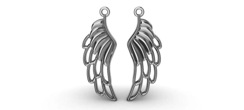 Wings Pendant or Earring