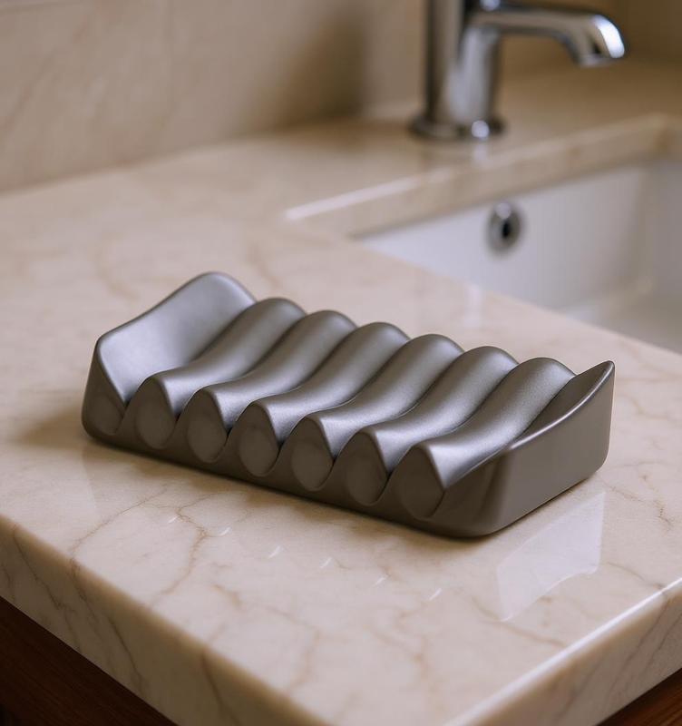 Aesthetic soap dish