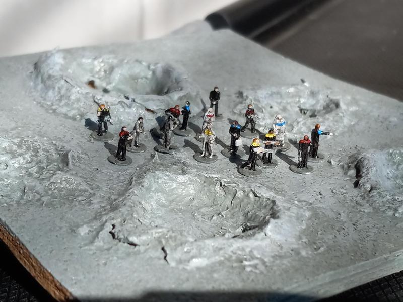Small Scall Star Trek DS9 Federation