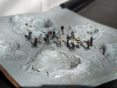 Small Scall Star Trek DS9 Federation
