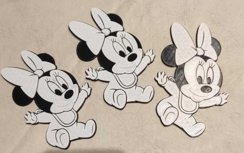 minnie baby silhouette