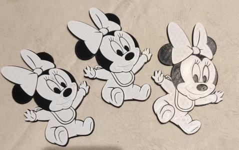 minnie baby silhouette