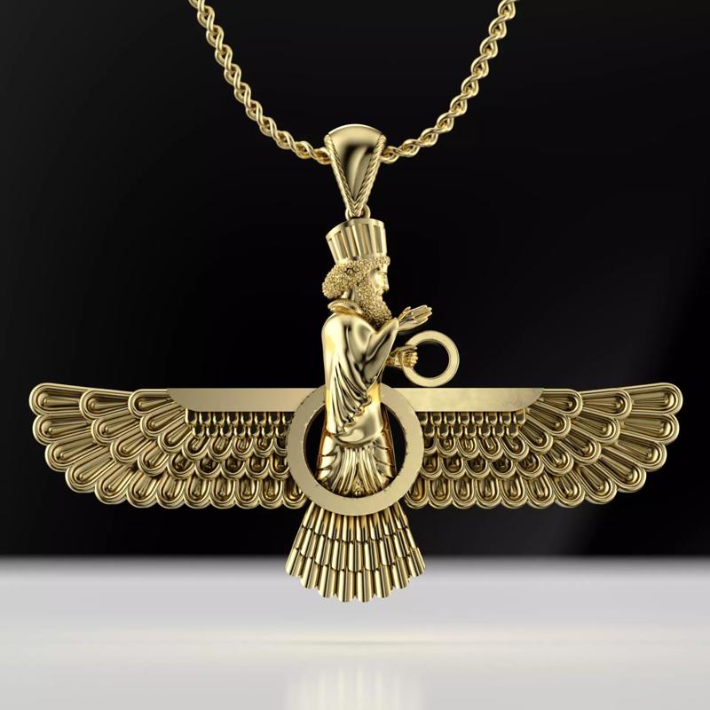 Faravahar Ahura Mazda Pendant