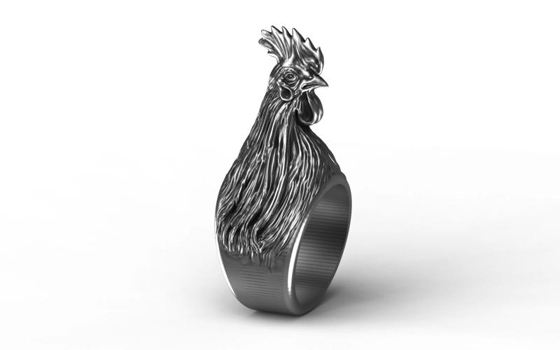 Hen Cock Bird Ring