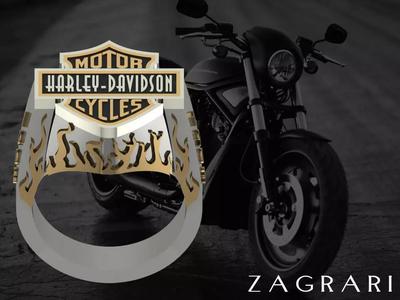 Harley Davidson Ring