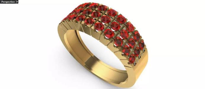 Ring Gems 3D print model