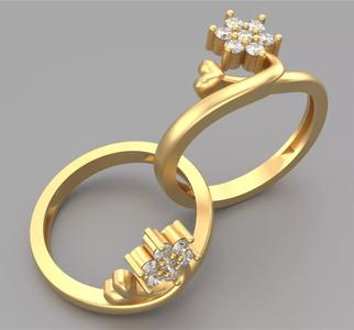 Ring Love Flower R-001