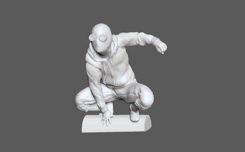 SPIDERMAN HOMEMADE SUIT MODEL HOMECOMING FARFROMHOME STATUE 3D PRINT